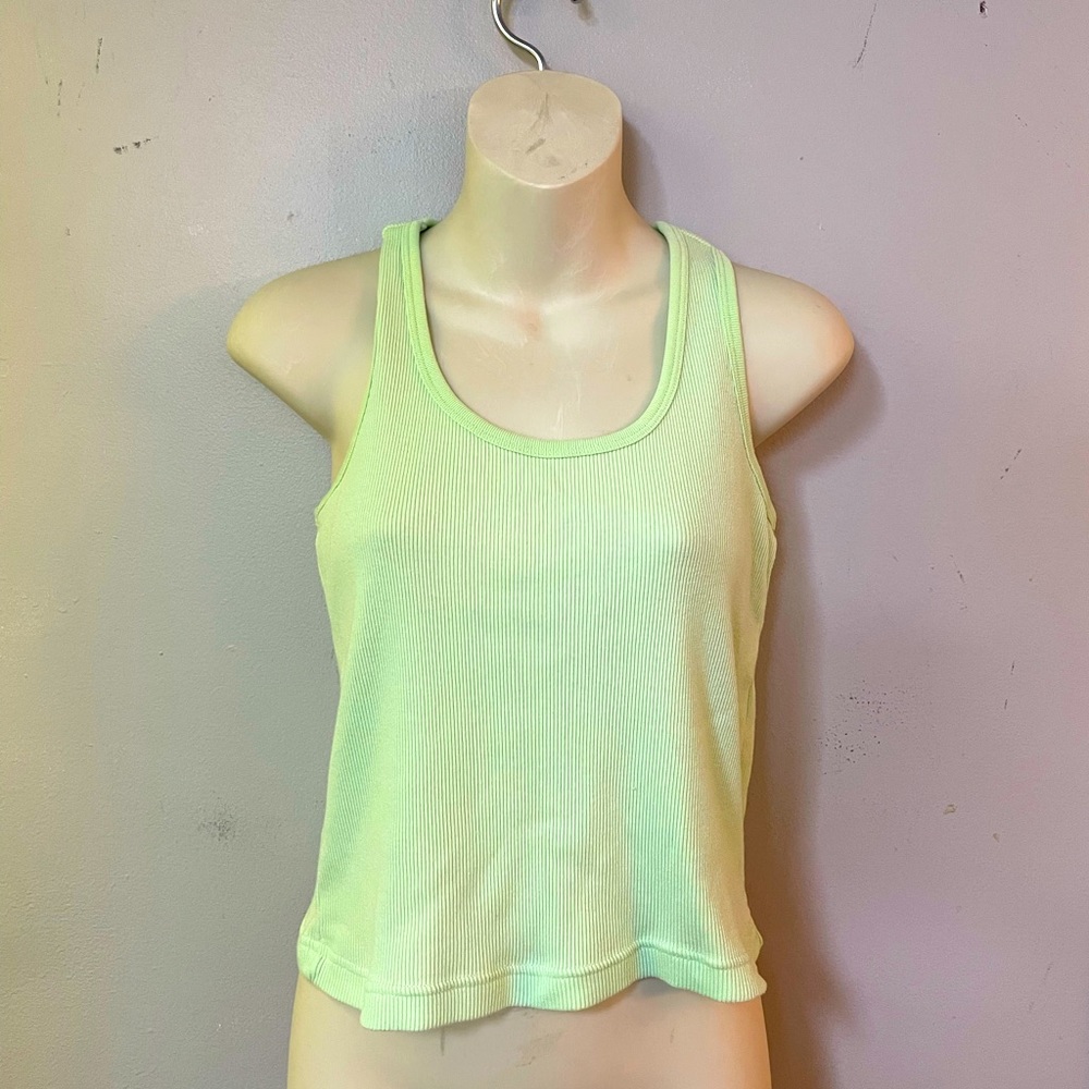 Jockey 80s Tank Top Sea-foam Green S